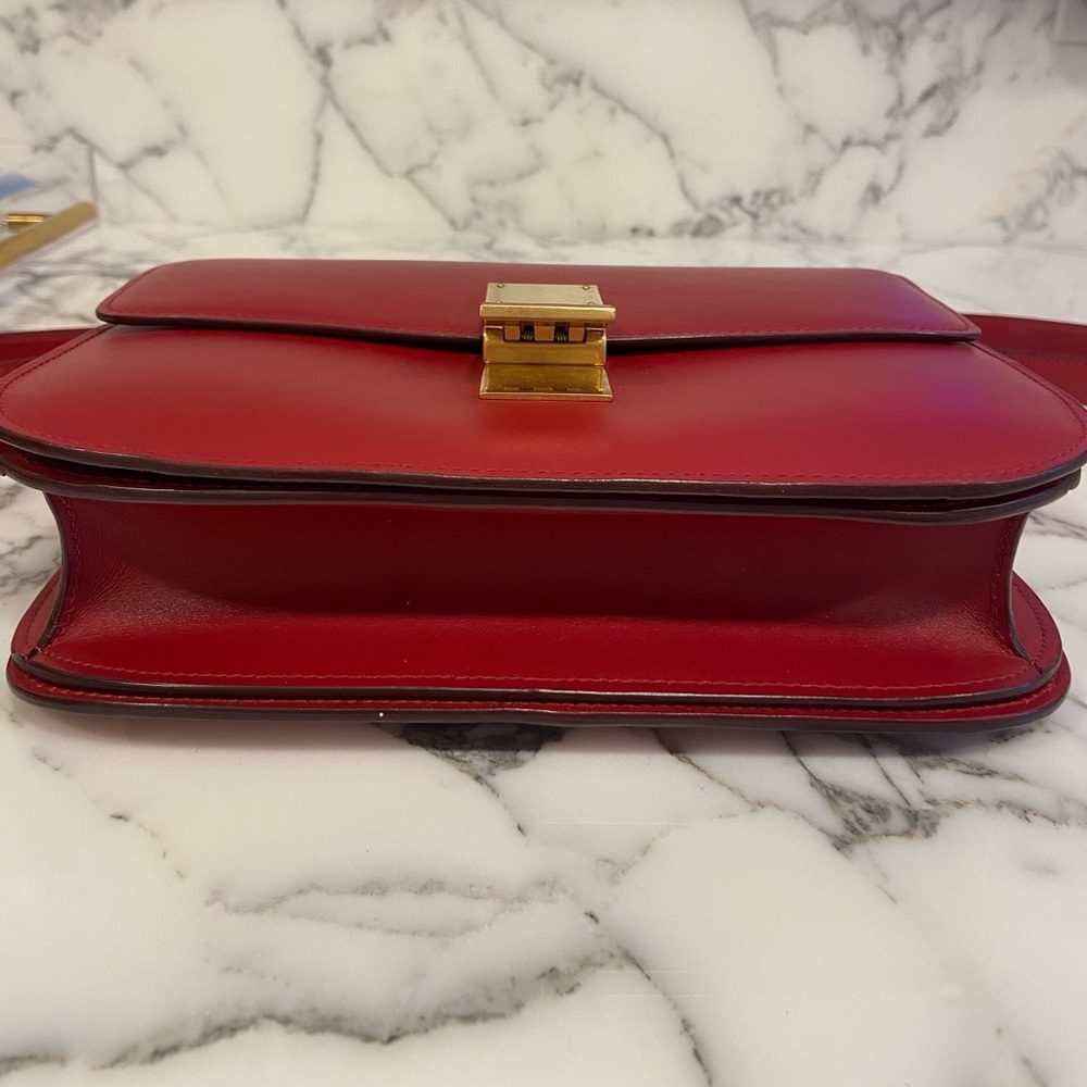 Celine Classic Box Bag - Smooth Leather - Medium - Picture 10 of 11